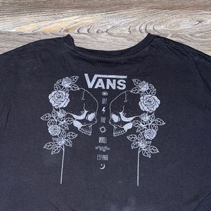 Boxy vans cropped tee